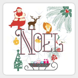 Christmas Noel Magnet